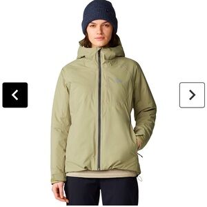 Mountain Hardwear Jacket - Color is BLURPLE (stock photo used to show fit)